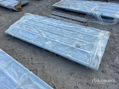 Quantity of (50) 2026 SDGRAND SDLGCSS 94 in x 36 in Metal Roof Sheets Divers - Matériaux de construction (Unused)