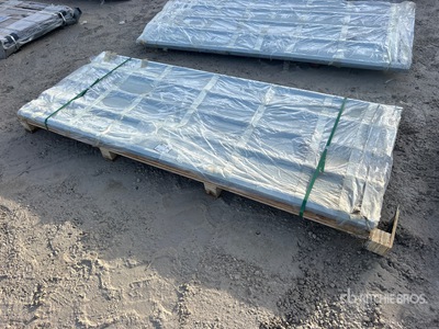 Quantity of (50) 2026 SDGRAND SDLGCSS 94 in x 36 in Metal Roof Sheets Divers - Matériaux de construction (Unused)