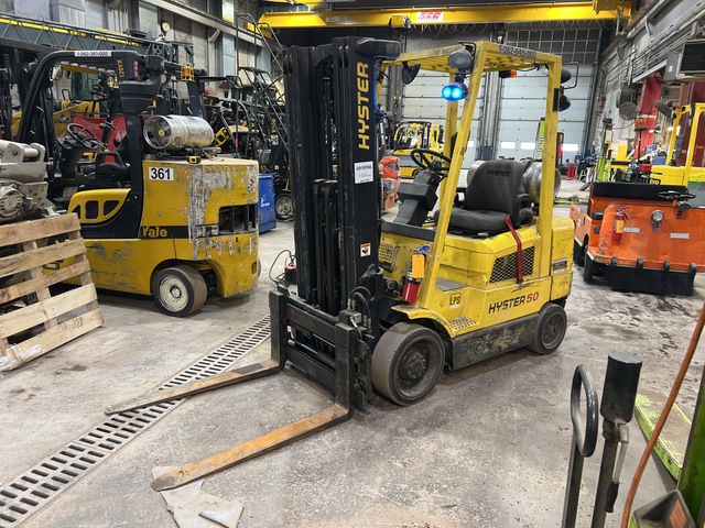 2004 Hyster S50XM 4700 lb Cushion Tire Forklift