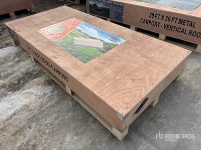 2025 Agriquip CP1220 12 ft x 20 ft Carport (Unused)