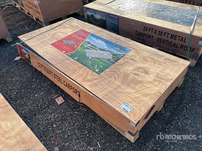 2025 Agriquip CP1220 12 ft x 20 ft Carport (Unused)