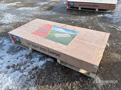2025 Agriquip CP1220 12 ft x 20 ft Abri d'Auto (Unused)