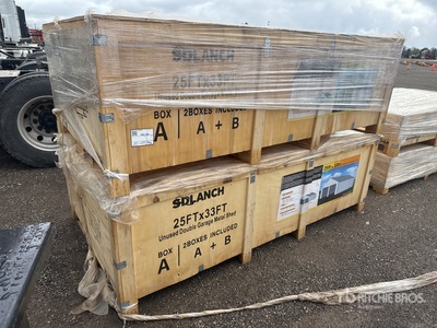 Quantity of (2) 2026 SDGRAND SDL2533DGMS 25 ft x 33 ft Carport (Unused) - Fits SD Lanch GS 2533