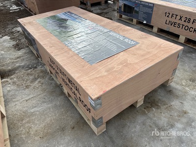 2025 Rhino AGR-MC2030 20 ft x 30 ft Steel Carport (Unused)