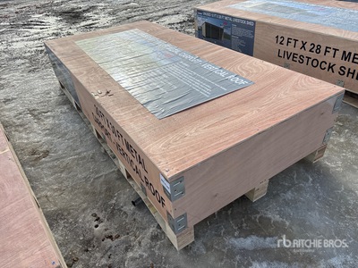 2025 Rhino AGR-MC2030 20 ft x 30 ft Steel Carport (Unused)