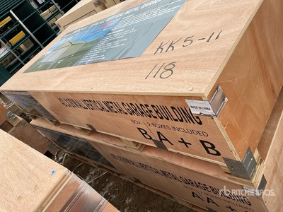 2025 AGR-MS2642 Metal Garage Storage Building (Unused)