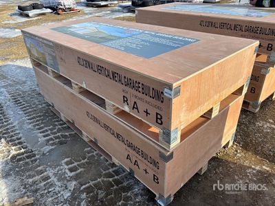 2025 AGR-MS2642 Metal Garage Storage Building (Unused)