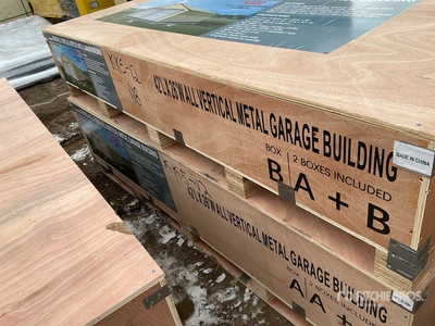 2025 AGR-MS2642 Metal Garage Storage Building (Unused)