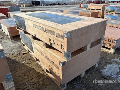 2025 AGR-MS2642 26 ft x 42 ft Metal Garage Storage Building (Unused)