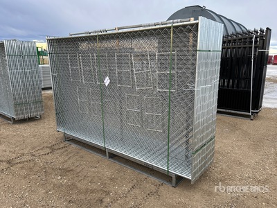 Quantity of (20) 2025 GLCF1006 9 ft 5 in x 6 ft Chain Link Temporary Clôture de site (Unused)