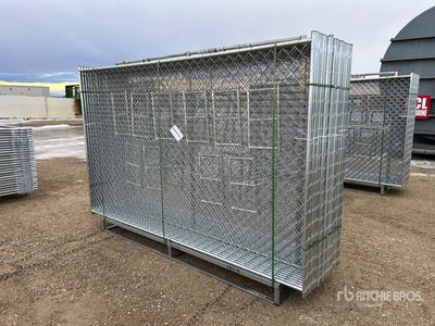 Quantity of (20) 2025 GLCF1006 9 ft 5 in x 6 ft Chain Link Temporary Clôture de site (Unused)