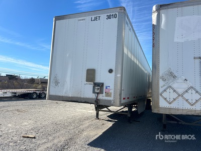 2016 Wabash DVCVHPC 53 ft x 102 in T/A Van Trailer