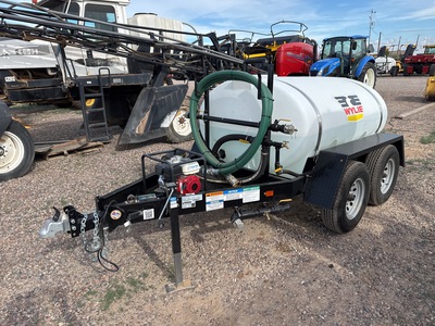2025 Wylie EXP-550L-E 500 gal T/A Remolque de tanque de agua