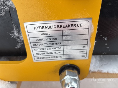 2026 VICSEC VCH35 15 in كسارة هيدروليكية - Fits 1-2 ton Excavators (Unused)