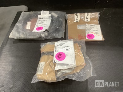 (12) Adapters, (10) Shims, (1) Cable Assembly & Assorted Items