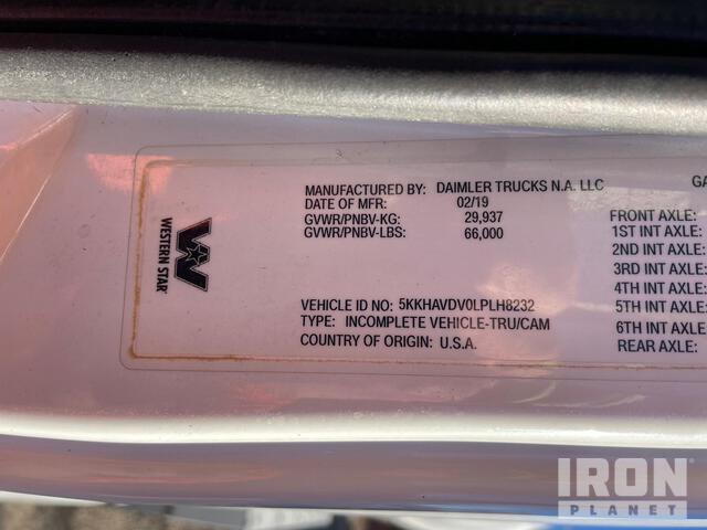 CAMIóN REVOLVEDOR 2020 WESTERN STAR KIMBLE 10.5 CYD