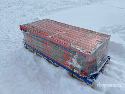 2026 SKLP SK-HJ6 2 ft x 40 ft Metal Rayonnage à palettes (Unused)