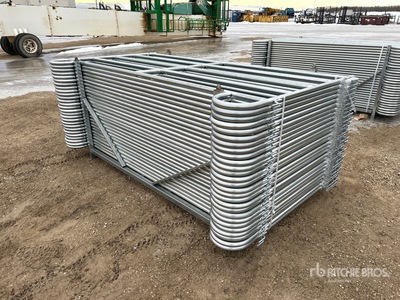 Quantity of (27) 2025 GLCP1005 9 ft 8 in x 5 ft Livestock Panel (Unused)