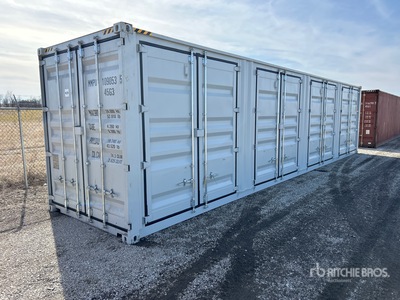 2026 40 ft High Cube Multi-Door Storage Container