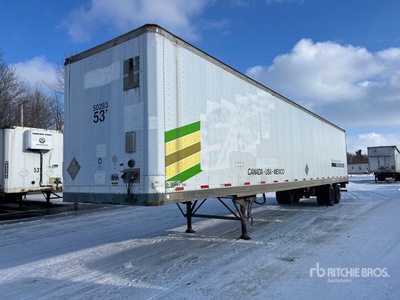 2000 Stoughton 53 ft x 102 in T/A Van Trailer