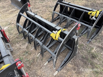 All-Star Grapple Skid Steer Root Rake (Unused)