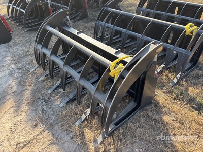 Mid-State 68 In Skid Steer Root Rake (Unused)