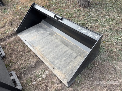 Mid-State 68 in Low Profile Skid Steer Bucket (Unused)