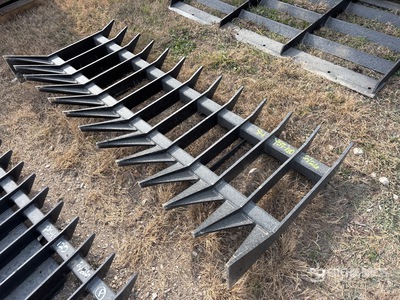 84 In Skid Steer Landscape Rake (Unused)