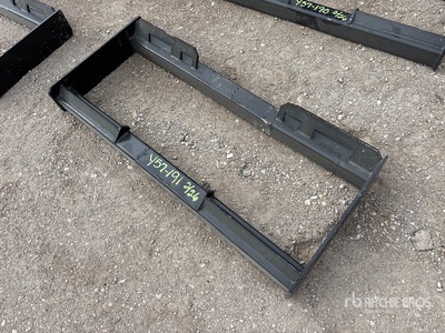 All-Star Skid Steer Attachment Mounting Plate (Unused)