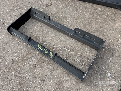 All-Star Skid Steer Attachment Mounting Plate (Unused)