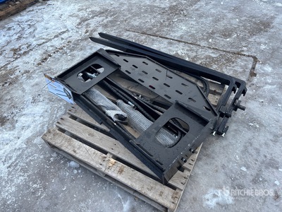 2026 GIYI GY-SF60 60 in Skid Steer Forks (Unused)