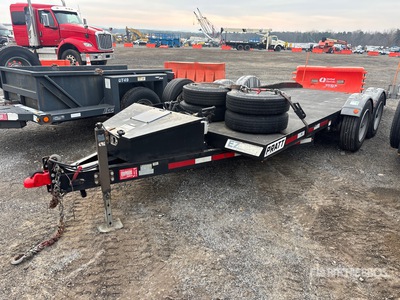 2021 Pratt Industries EZ-1980 10677 lb 19 ft T/A Tilt deck Remolque Portamaquinaria