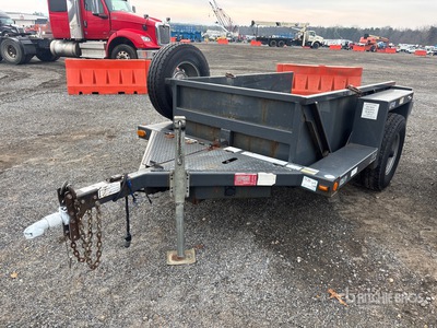 2015 JLG UT49 4500 lb 8 ft S/A Drop Deck Remorque pour équipement