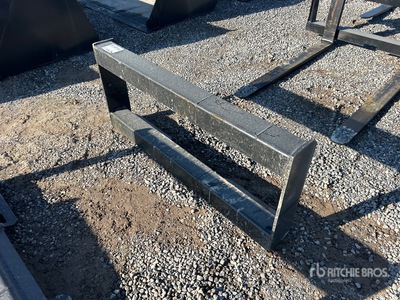 All-Star Skid Steer Attachment Mounting Plate (Unused)