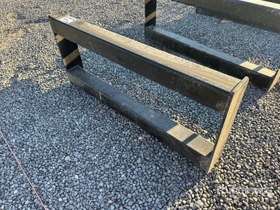 All-Star Skid Steer Attachment Mounting Plate (Unused)