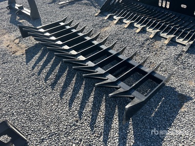 All-Star 84 in Skid Steer Root Rake (Unused)