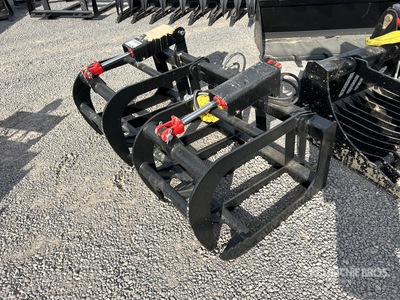 Mid-State 60 in Root Skid Steer Grapple (Unused)