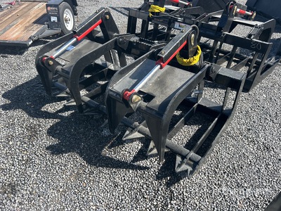 All-Star 74 in Heavy Duty Root Skid Steer Grapple (Unused)