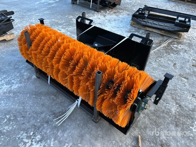 2026 GIYI GY-SE61 61 in Skid Steer Broom (Unused)