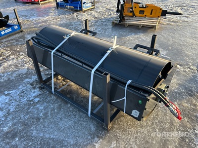 2026 GIYI GY-VR59 59 in Skid Steer Vibratory Roller (Unused)