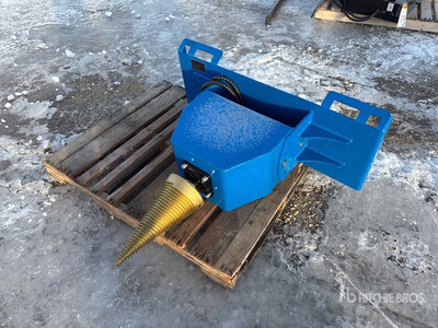 2026 GIYI GY-LS43B 43 in Skid Steer Log Splitter (Unused)