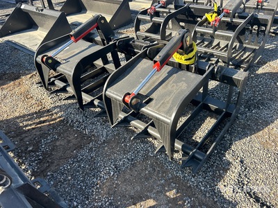 All-Star 80 in Heavy Duty Root Skid Steer Grapple (Unused)