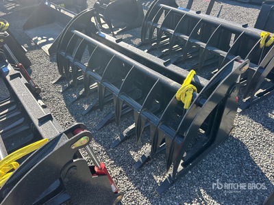 All-Star 84 in Skid Steer Root Rake (Unused)