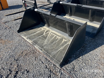 Mid-State 72 in Snow/Litter Skid Steer Bucket (Unused)