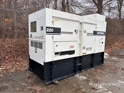 2020 Multiquip DCA-220SSU4F 176 kW Skid-Mounted Generator Set