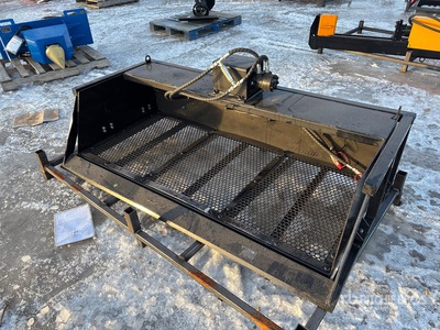 2026 GIYI GY-VB79 79 in Vibrating Godet de Criblage pour Chargeuse à Direction à Glissement (Unused)