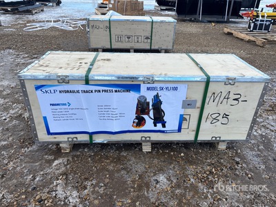 2026 SKLP SK-SYLJ100 Hand-Use Hydraulic Track Pin Press Machine (Unused)