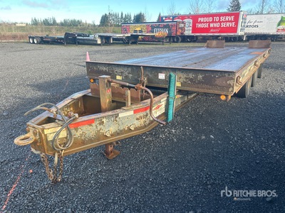 2000 Zieman 2324 24 Ft T/A Tilt Deck Trailer