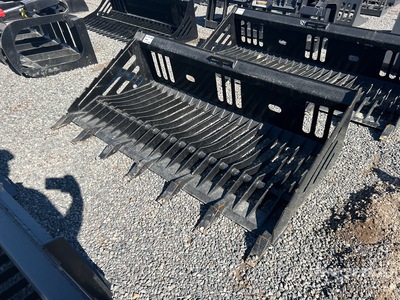 All-Star 72 in Rock Skid Steer Bucket (Unused)