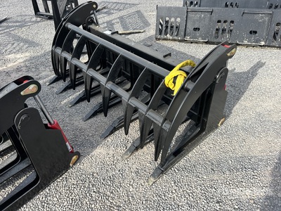 All-Star 74 in Heavy Duty Skid Steer Root Rake (Unused)